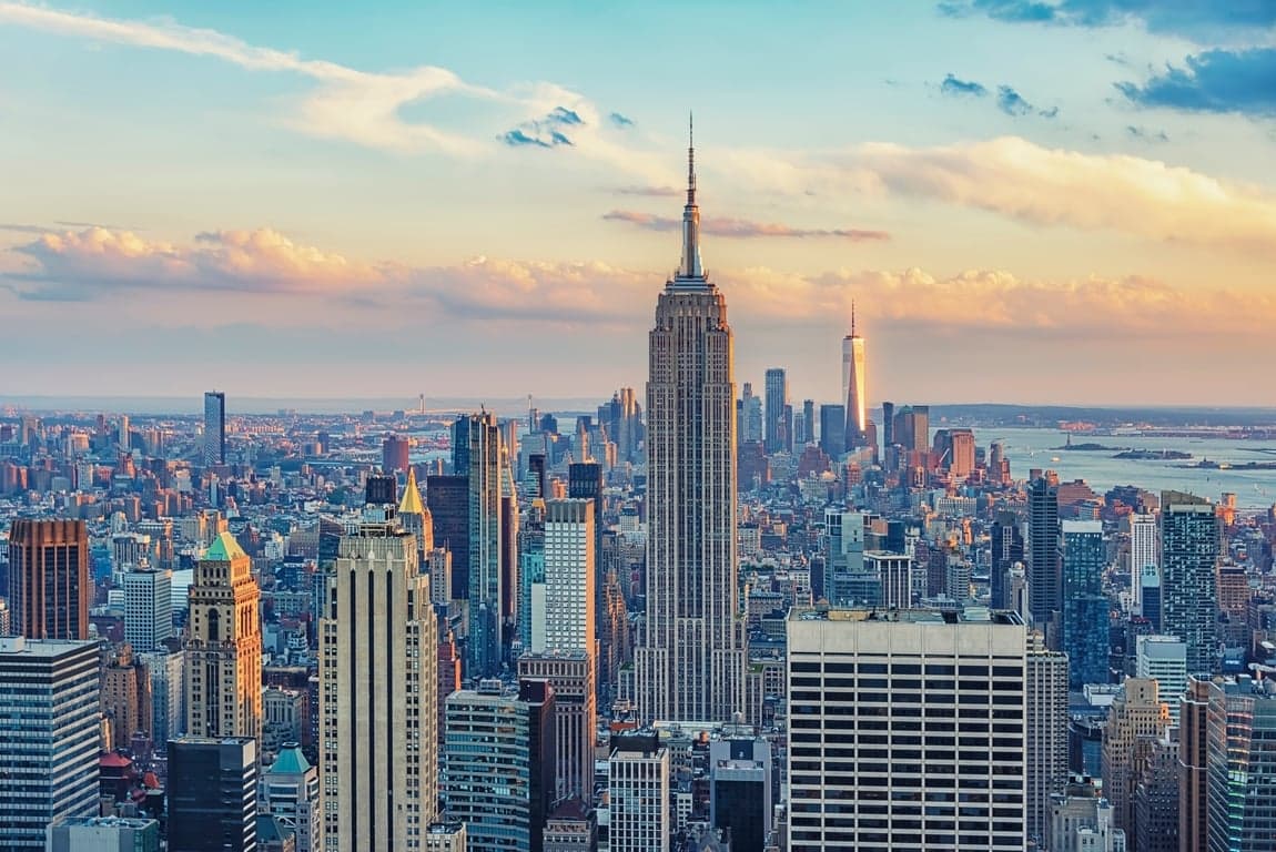 New York city view