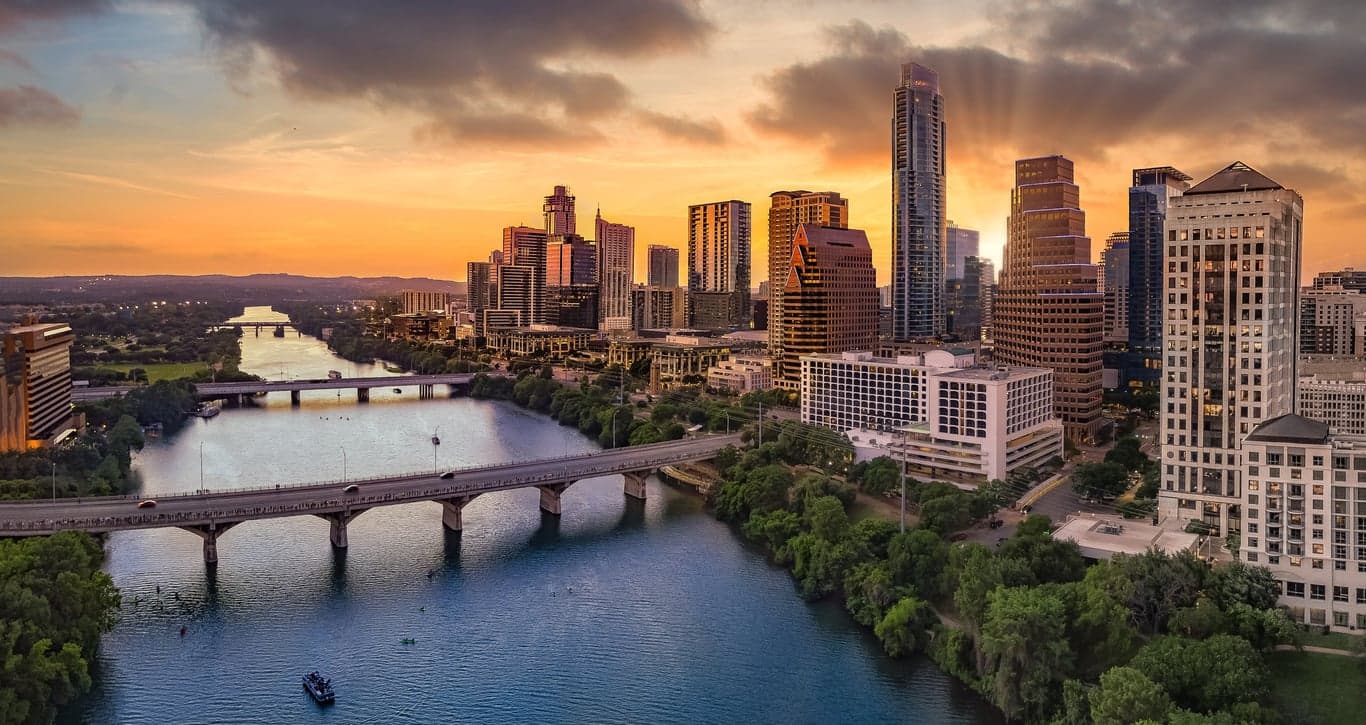 Austin city view