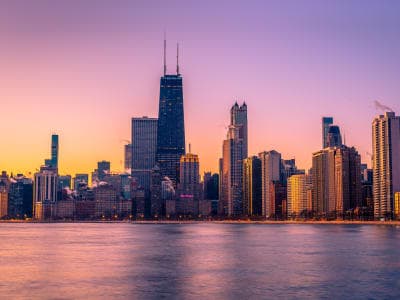 Chicago city view